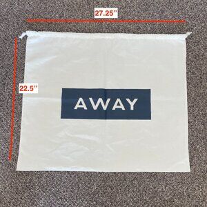Away luggage dust bag cover - 27" x 22" never used